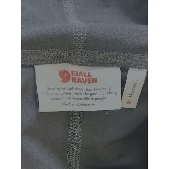 Fjall Raven Abisko Trekking Tights Outdoor Hike MEDIUM Gray Utility Pant EUC - Picture 5 of 5